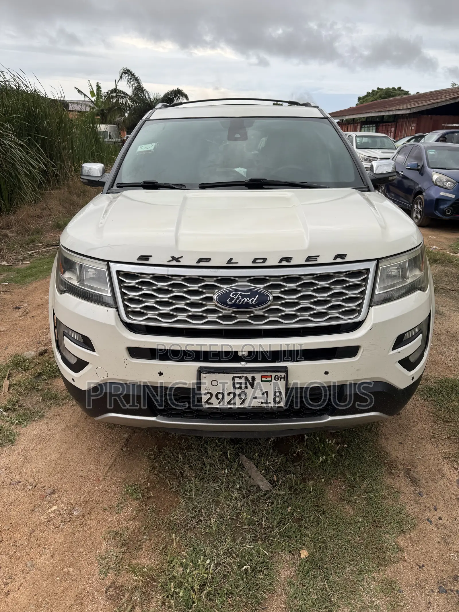 Ford Explorer Platinum 4dr 4x4 (3.5L 6cyl 6A) 2017 White