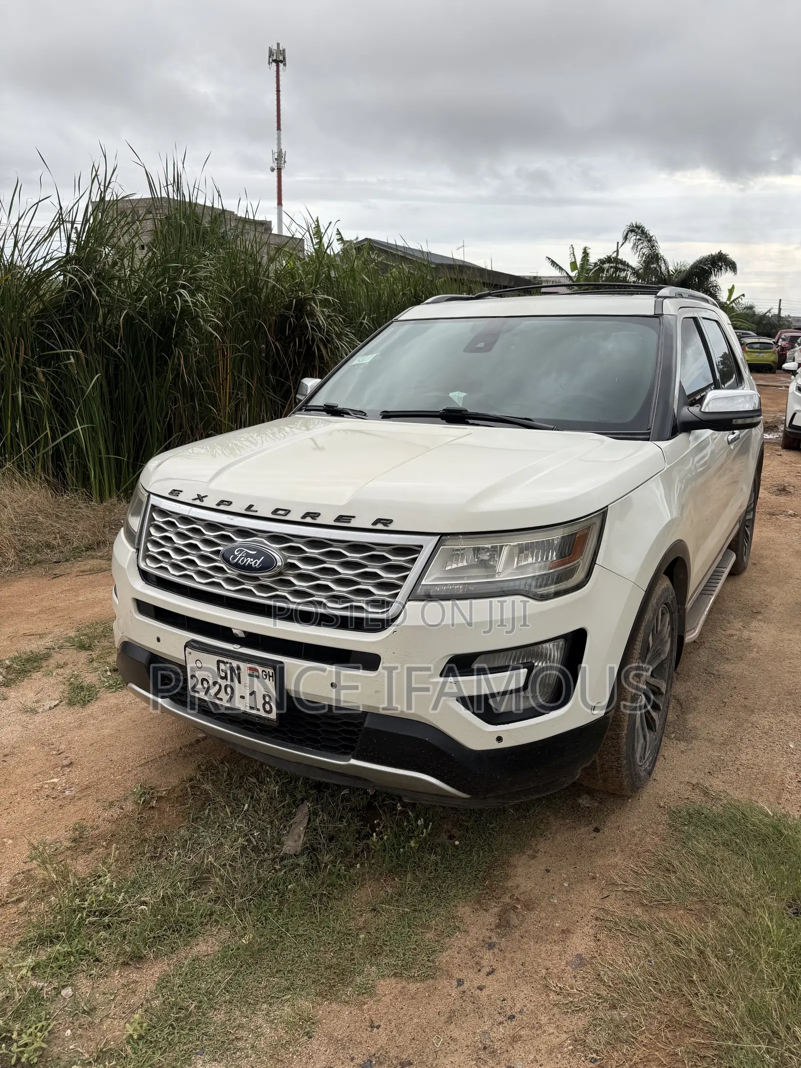 Ford Explorer Platinum 4dr 4x4 (3.5L 6cyl 6A) 2017 White