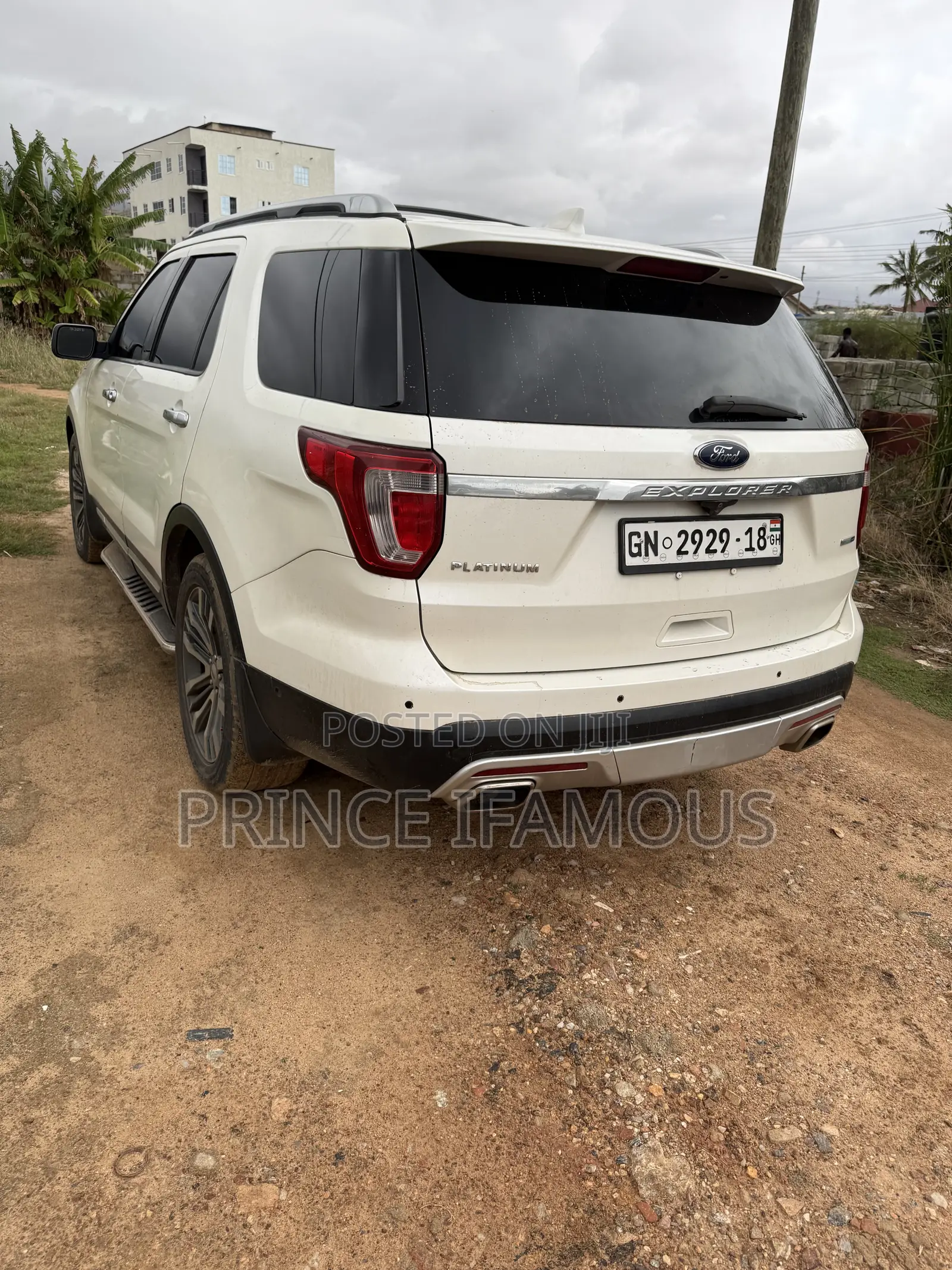 Ford Explorer Platinum 4dr 4x4 (3.5L 6cyl 6A) 2017 White