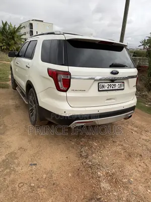 Ford Explorer Platinum 4dr 4x4 (3.5L 6cyl 6A) 2017 White