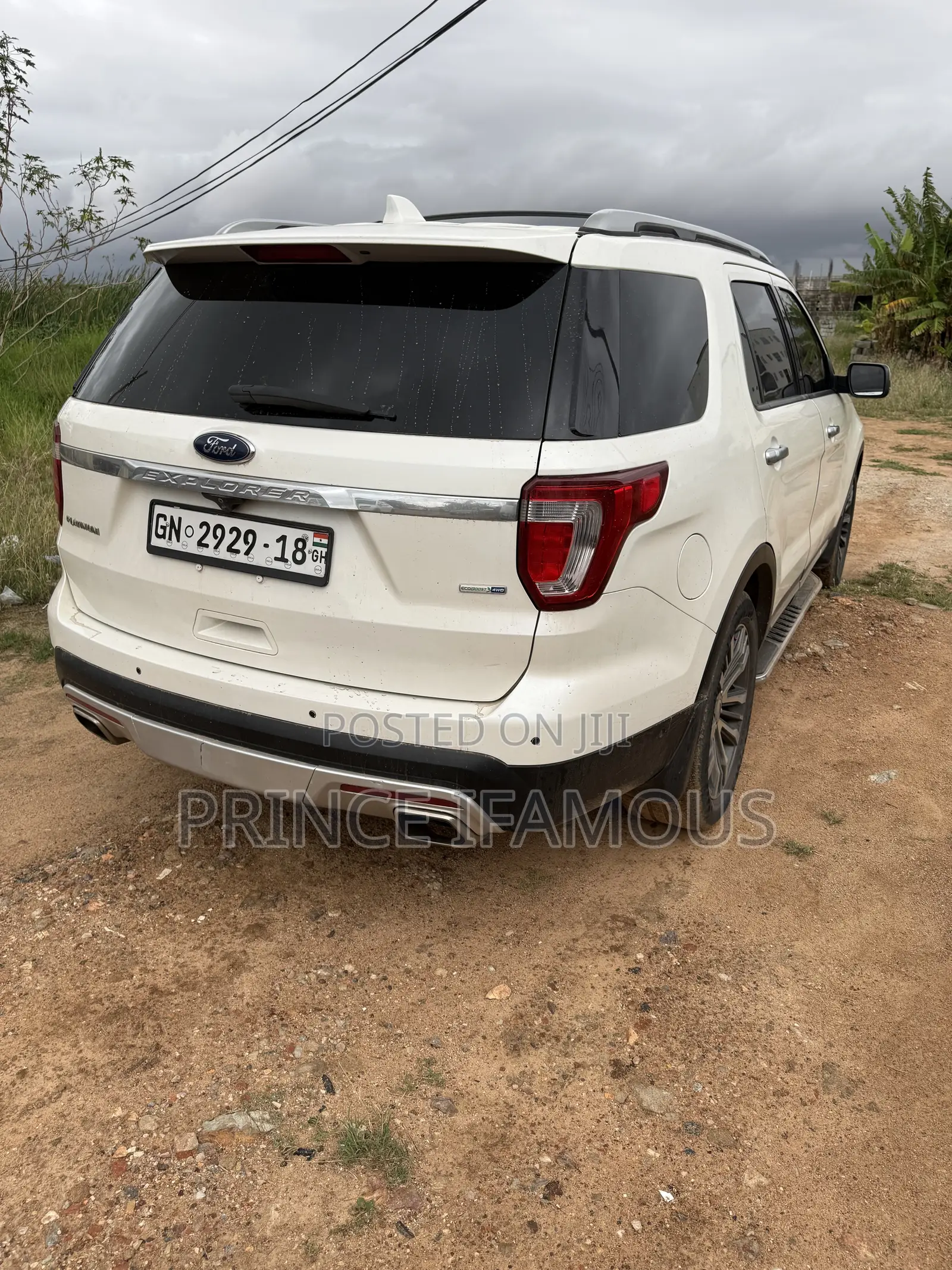 Ford Explorer Platinum 4dr 4x4 (3.5L 6cyl 6A) 2017 White