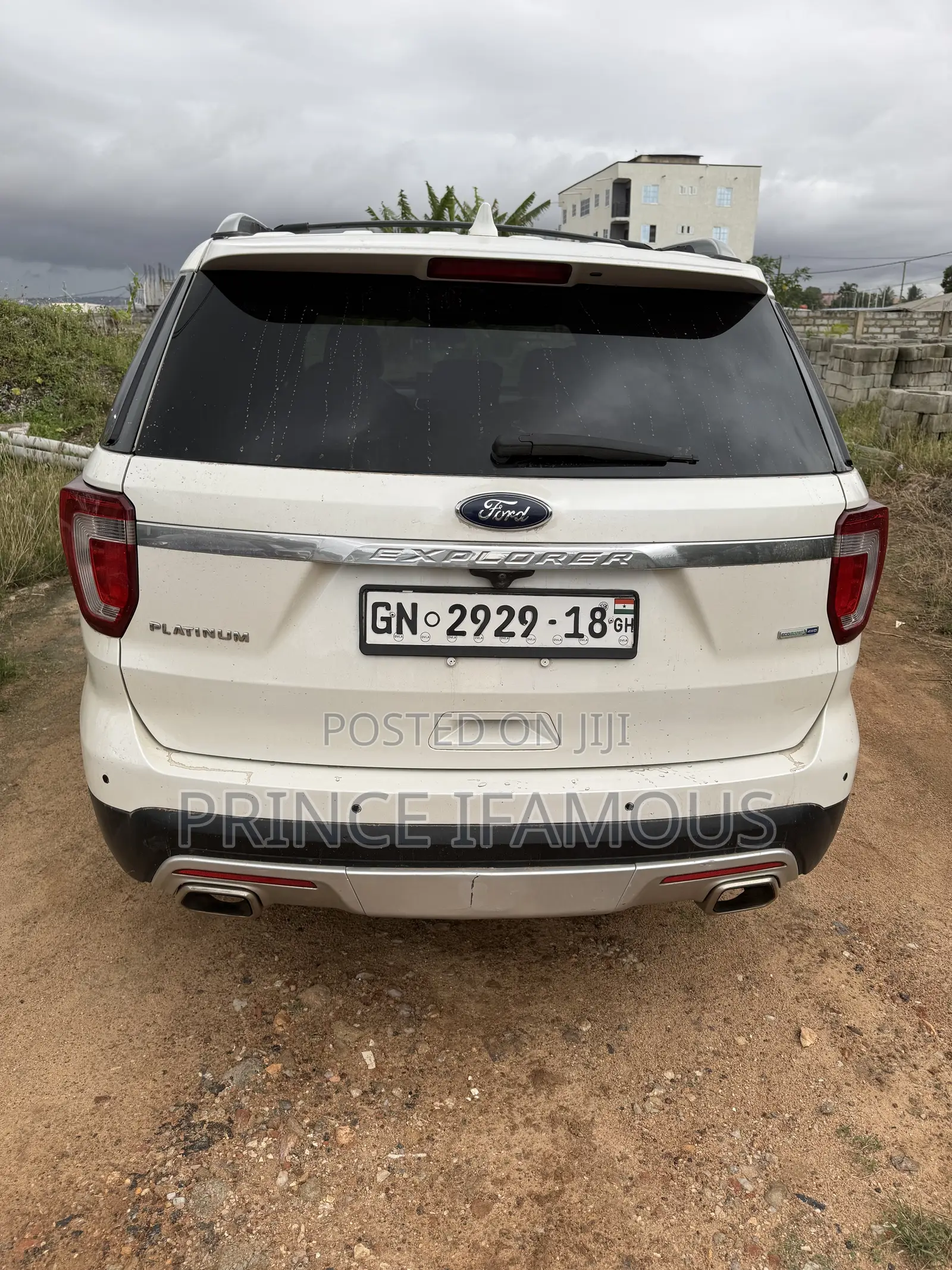 Ford Explorer Platinum 4dr 4x4 (3.5L 6cyl 6A) 2017 White