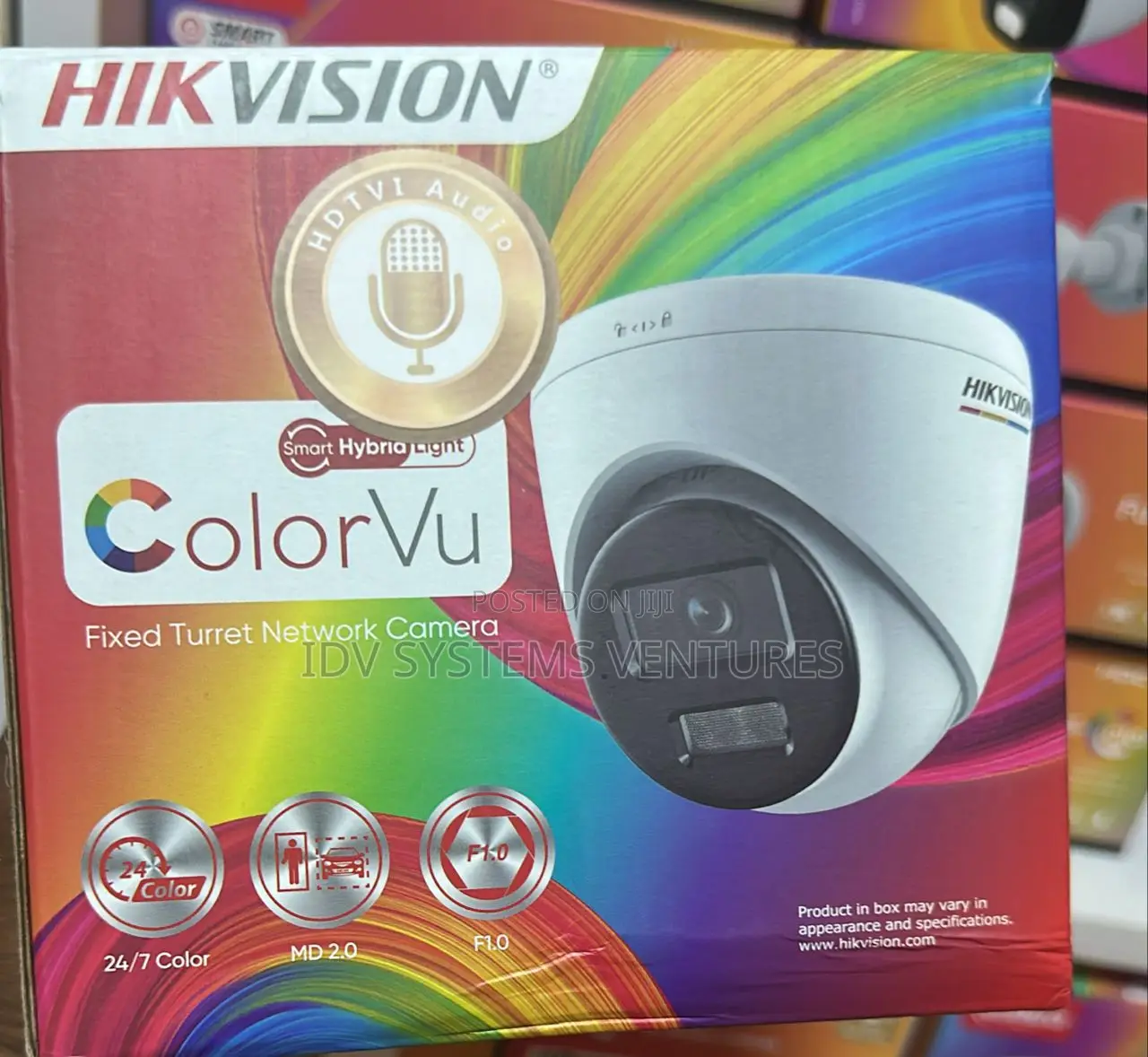 Ds-2cd1327g2h-Liuf/S2 Mp Colorvu With Smart Hybrid Light Fixed Turret