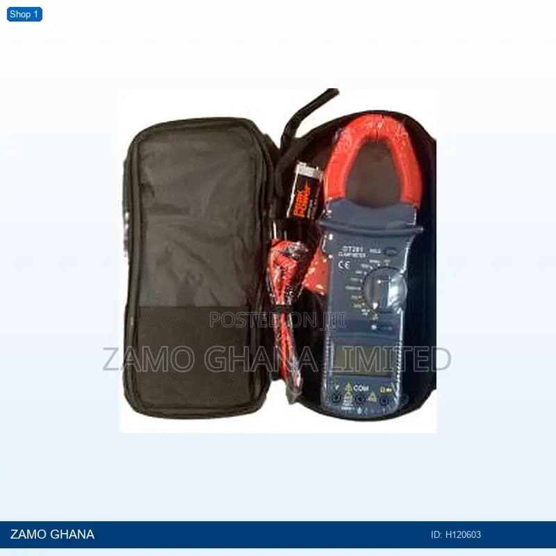 Digital Clamp Volt Meter Nt Hd Code Dt201 - H120603