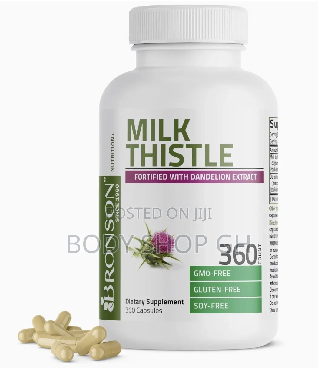 Milk Thistle Silymarin Marianum, Dandelion Extract Liver Health