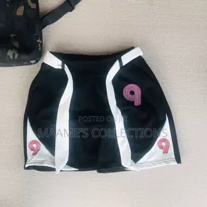 Casablanca Logo- Print Drawstring Shorts.