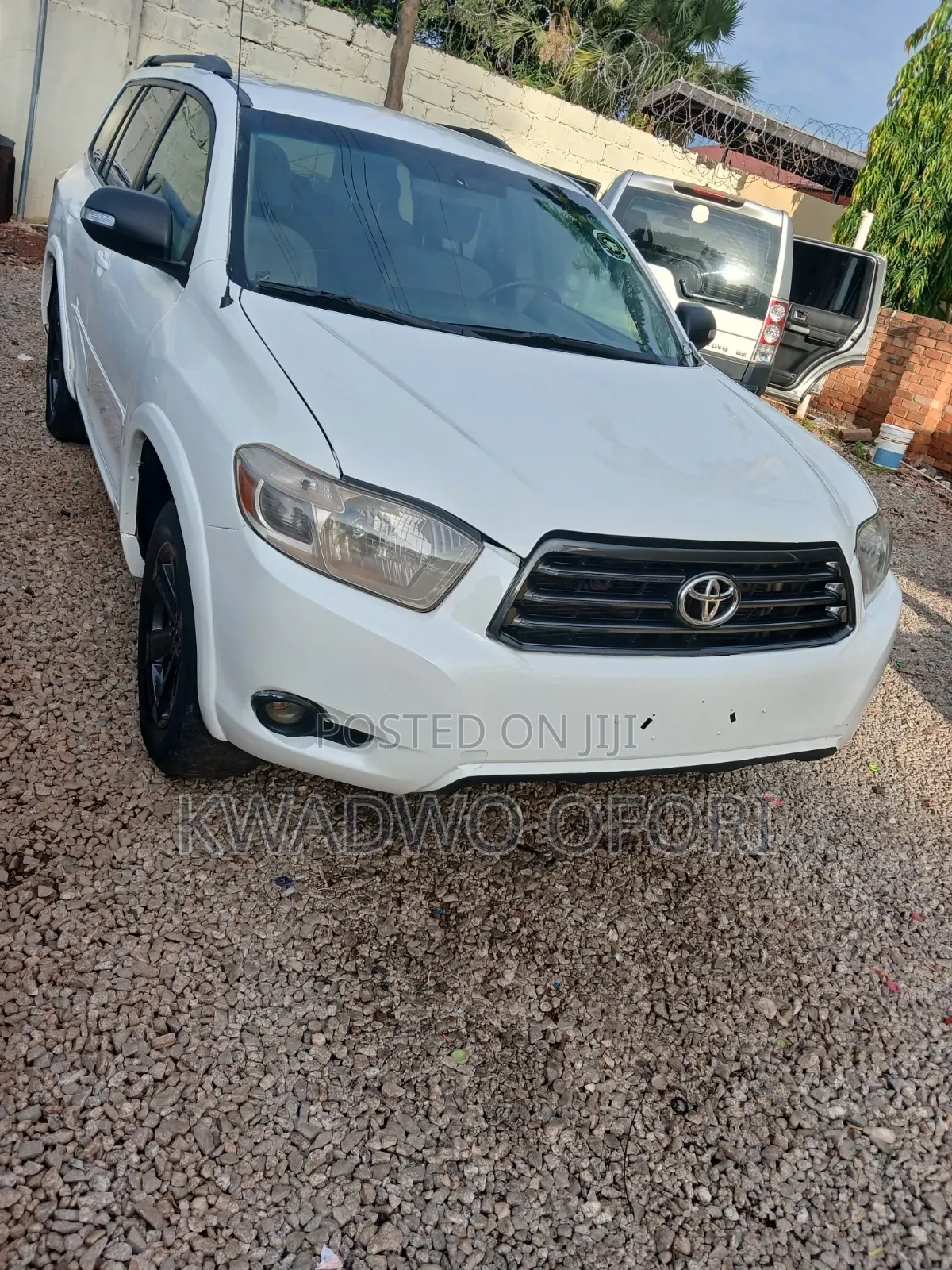 Toyota Highlander Sport 2009 White