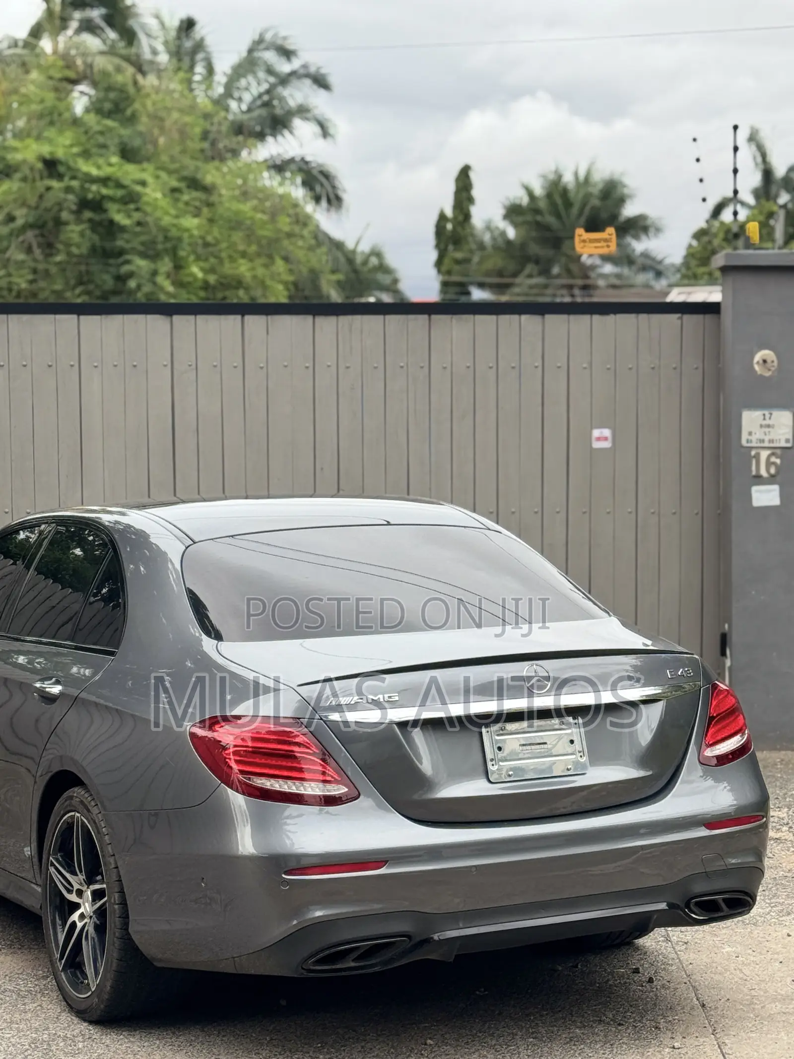 Mercedes-Benz E43 AMG 3.0 AWD 2017 Gray