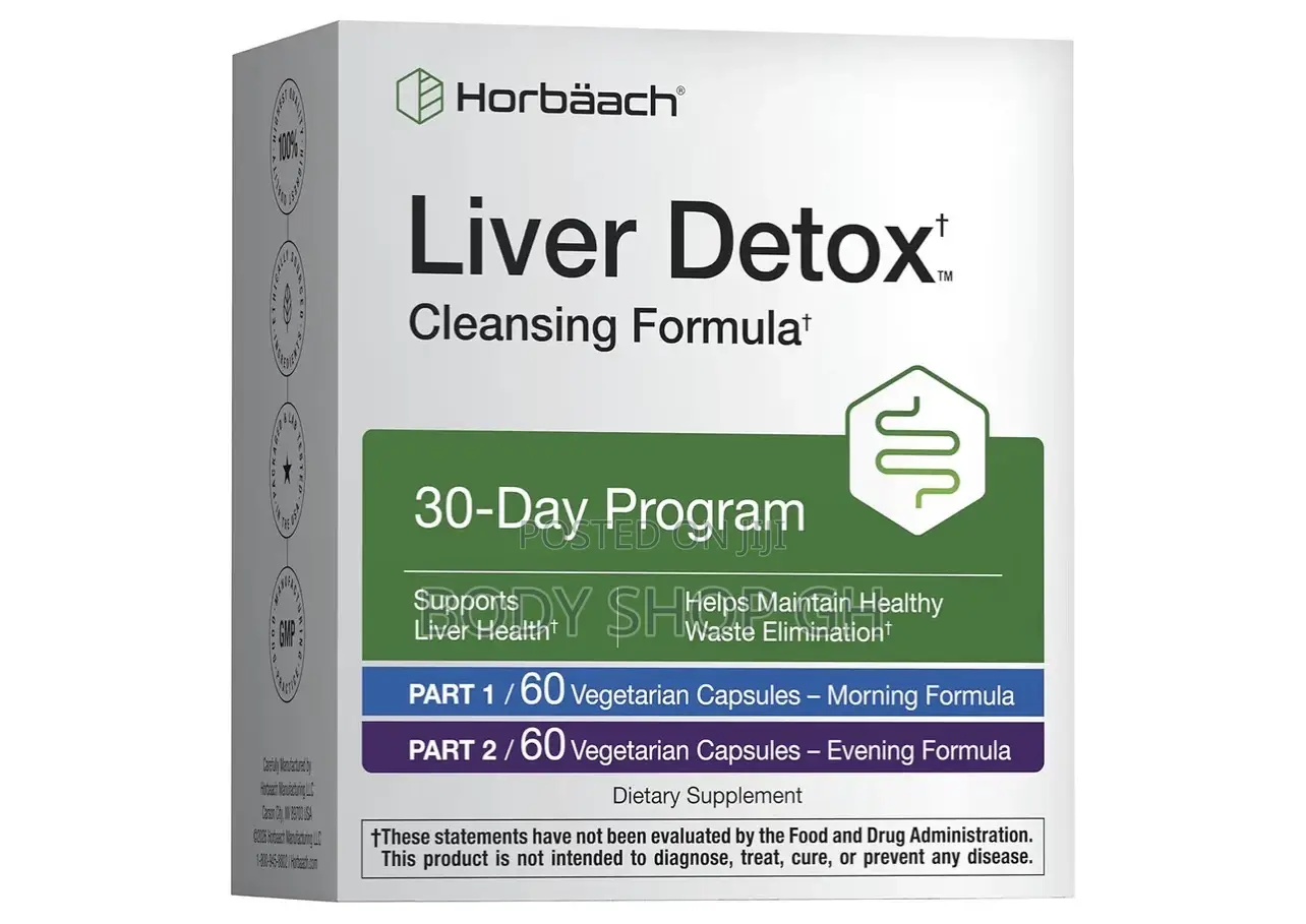 Horbäach Liver Detox Formula - Milk Thistle