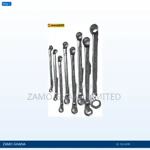 Wagener Double Ring Spanner Set 8pcs 8-22mm - Ss-8-Dr