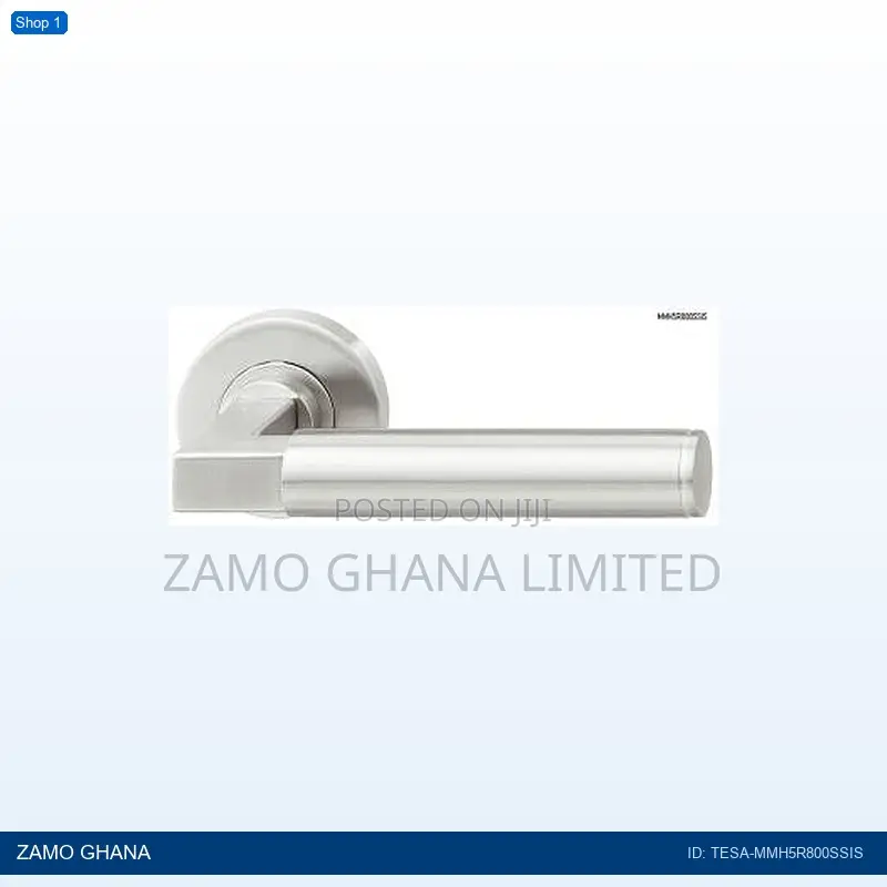 Tesa Door Handle Solid Lever Handle Mach Stainless - Tesa-Mmh5r800ssis