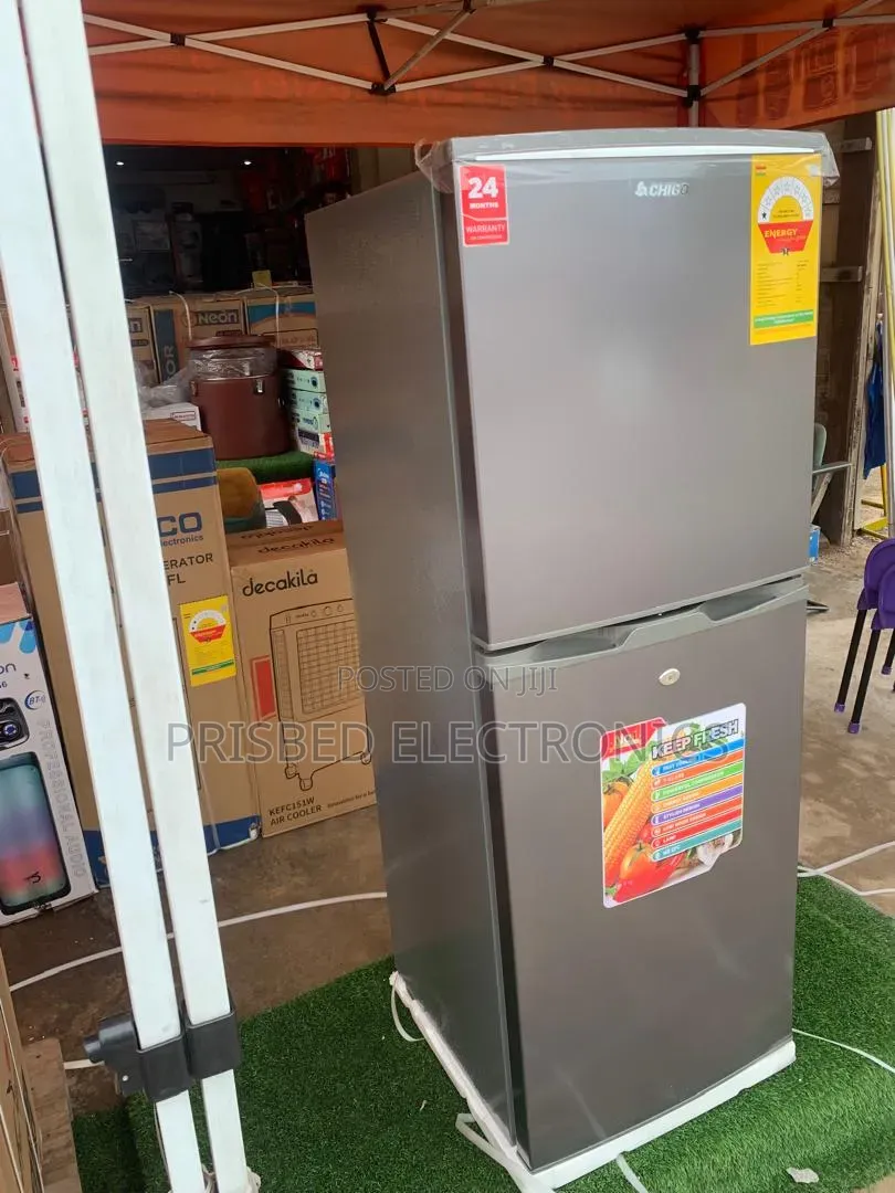 Chigo Durable Double Door Fridge 183 Litres