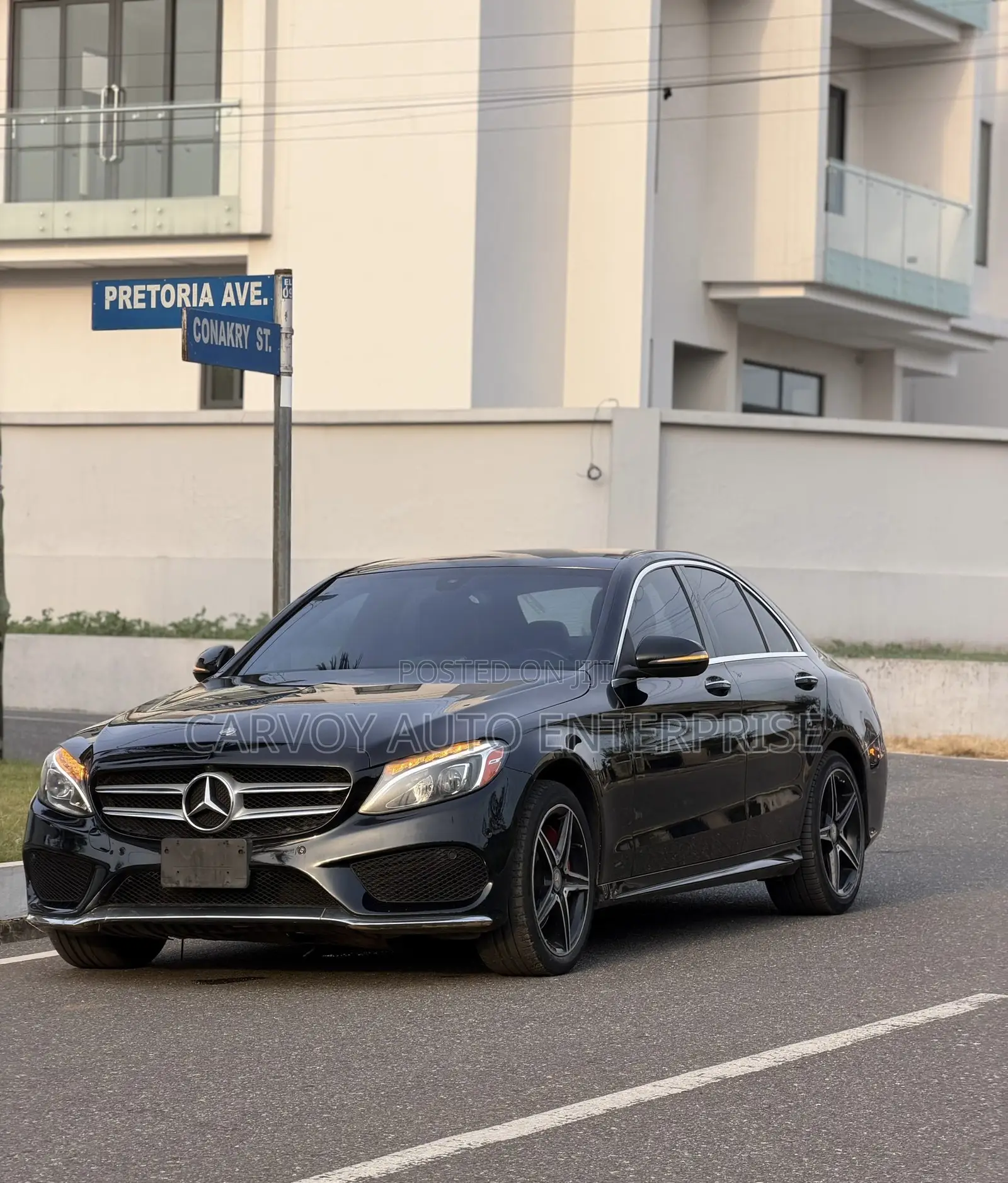 Mercedes-Benz C300 Luxury 4Matic Sedan AWD (2.0L 4cyl 7A) 2016 Black