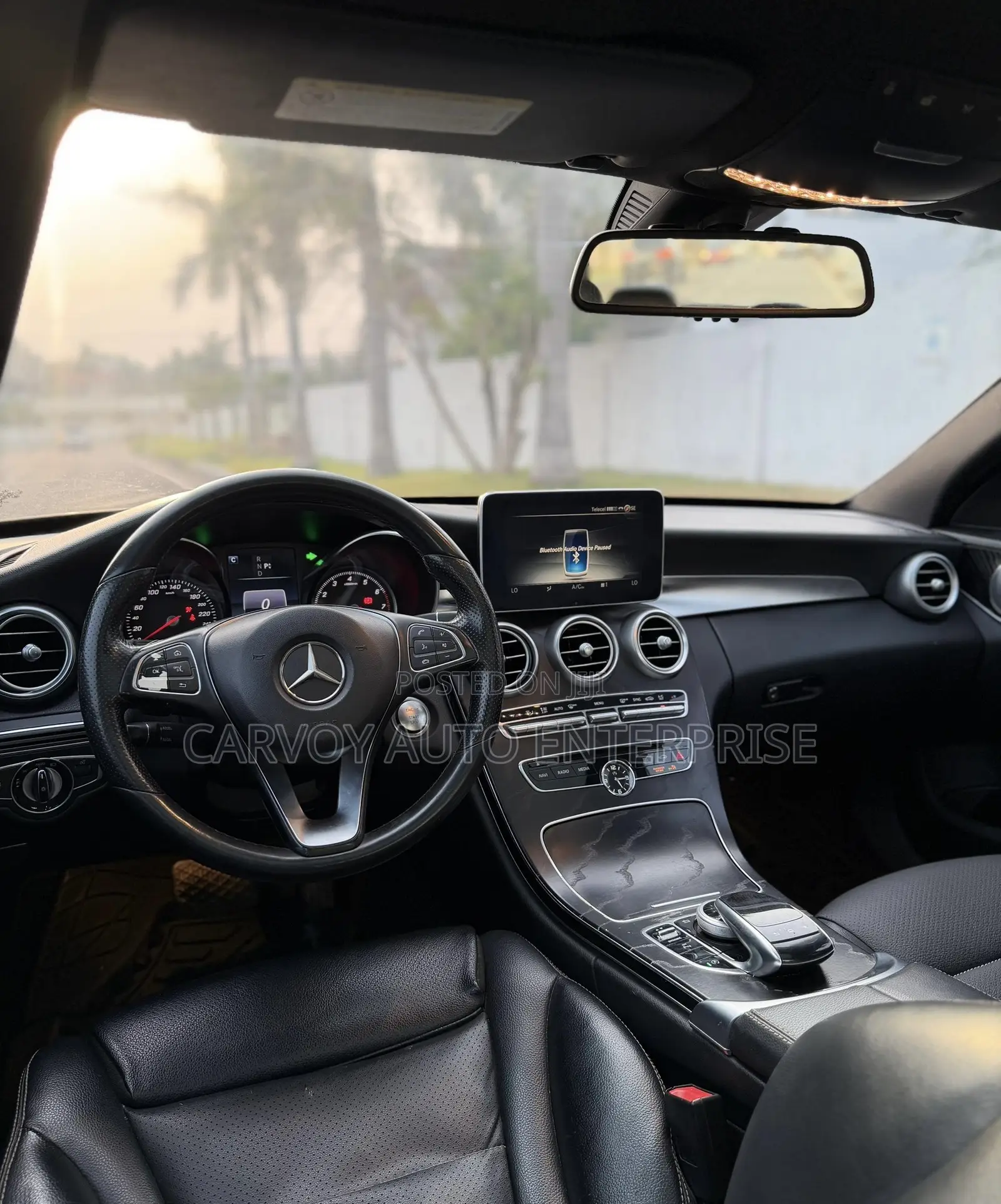 Mercedes-Benz C300 Luxury 4Matic Sedan AWD (2.0L 4cyl 7A) 2016 Black