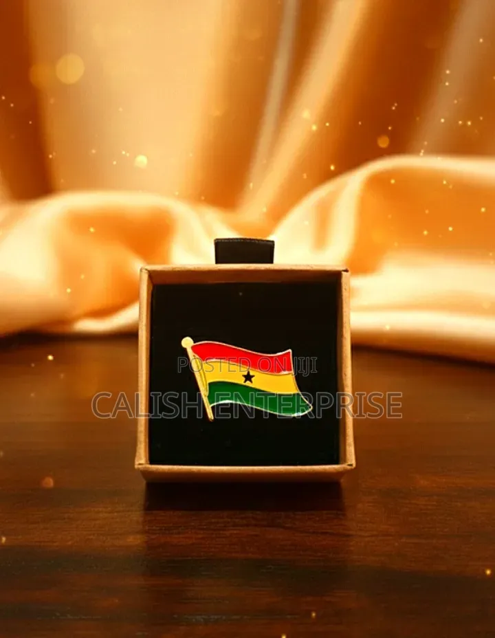Wear Ghana With Pride – Premium Lapel Pins