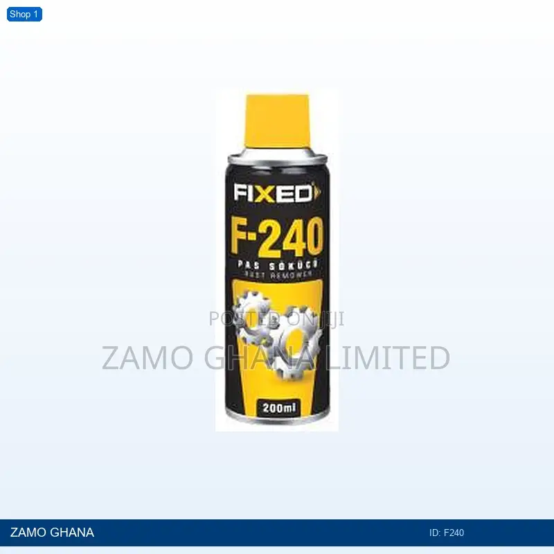 Rust Remover 200 Ml - F240