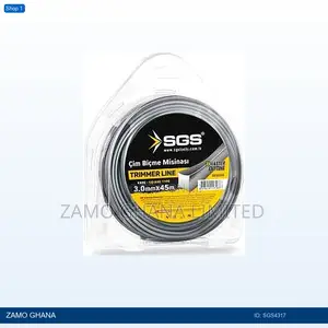 Trimmer Line 3.3mm X 37 Meter Square Type - Sgs4317