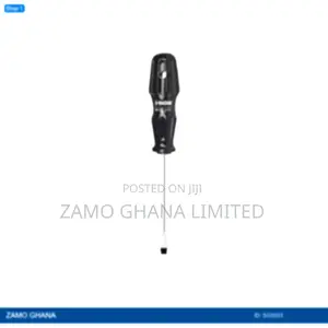 Screw Driver Slotted 6*150 Black Series - Sgs533