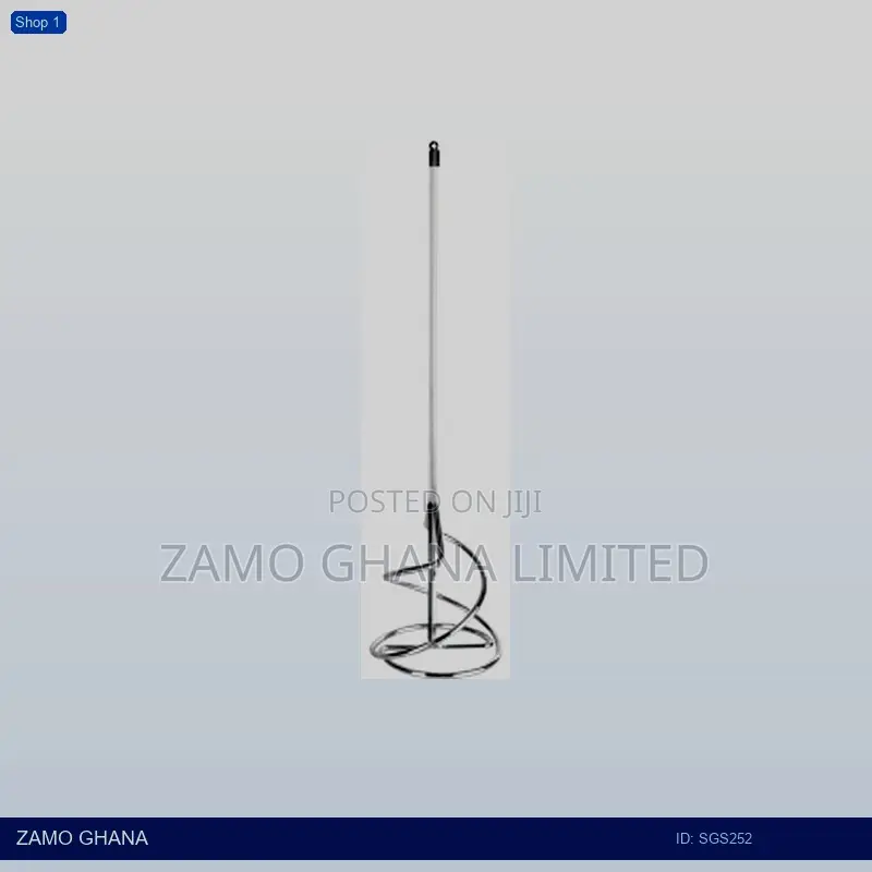 Paint Mixer Hex / Chrome 80*400 Paddle - Sgs252