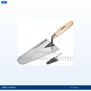 Plaster and Brick Trowel 180mm Wooden Handle - Sgs382