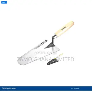 Plaster and Brick Trowel 220mm Wooden Handle - Sgs384