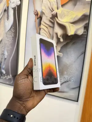 New Apple iPhone SE (2022) 64 GB Black