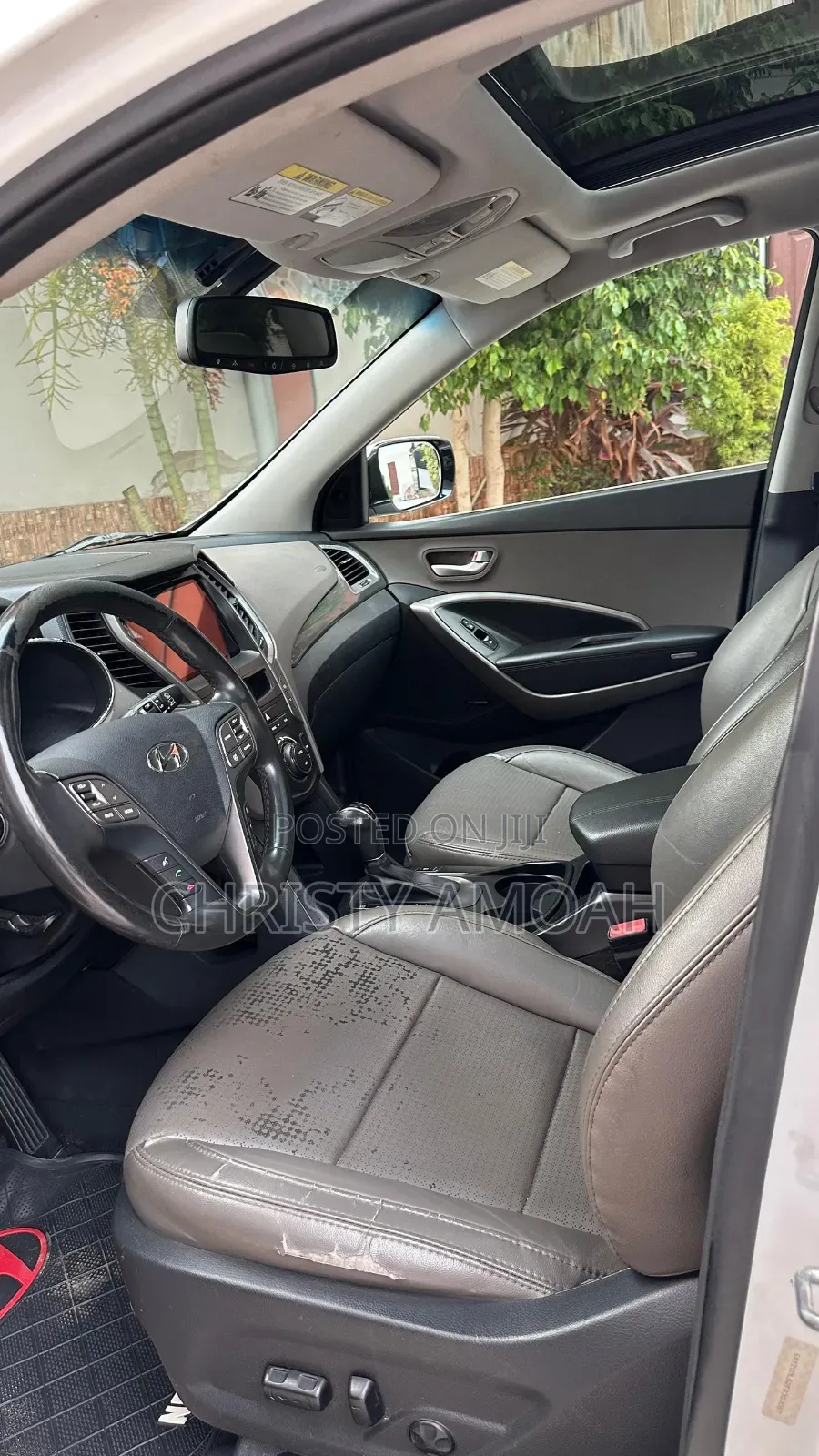 Hyundai Santa Fe 2015 White