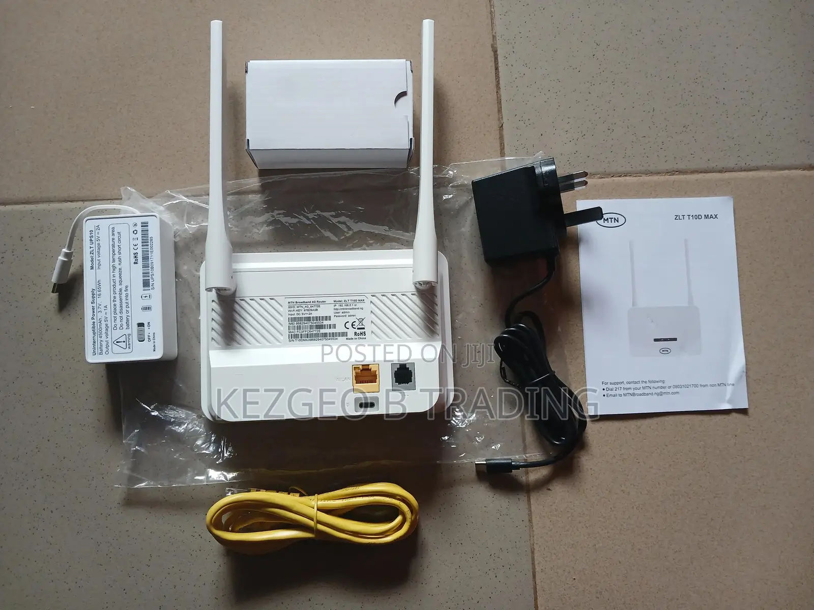 Universal MTN 4g Router + Power Bank