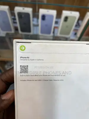 New Apple iPhone Air 256 GB Black