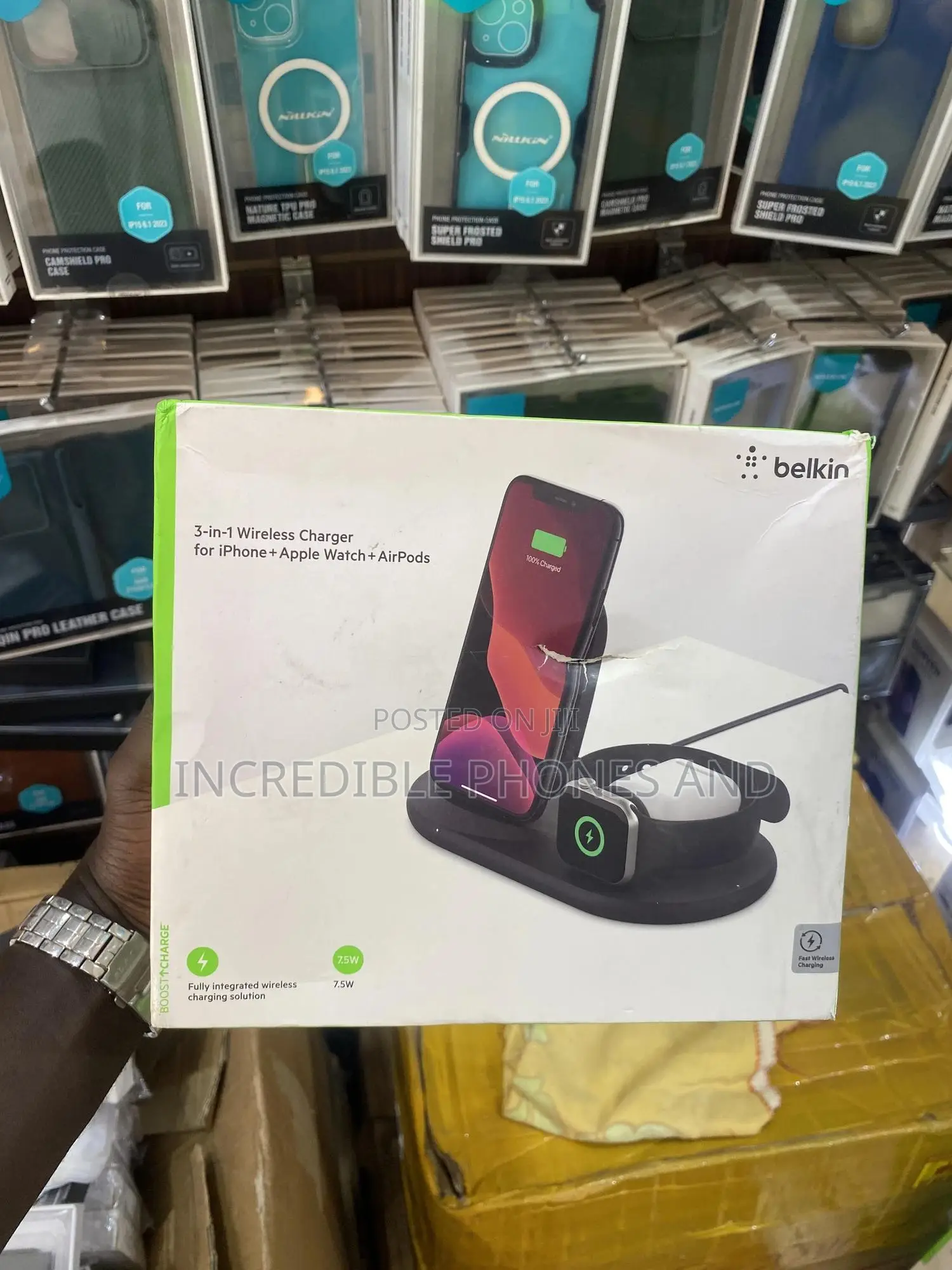 Belkin 3in1 Wireless Charger.