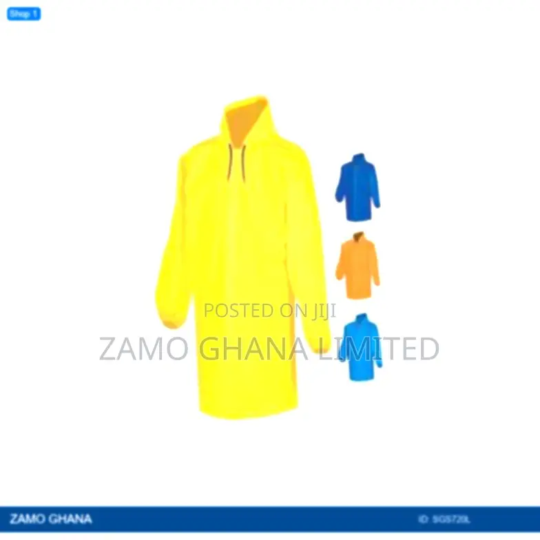 Raincoat Navy Blue Color - Sgs720l