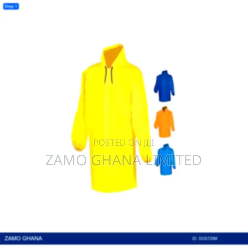 Raincoat Blue Color - Sgs720m