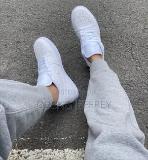 Original Nike Jordan 1 Low All White