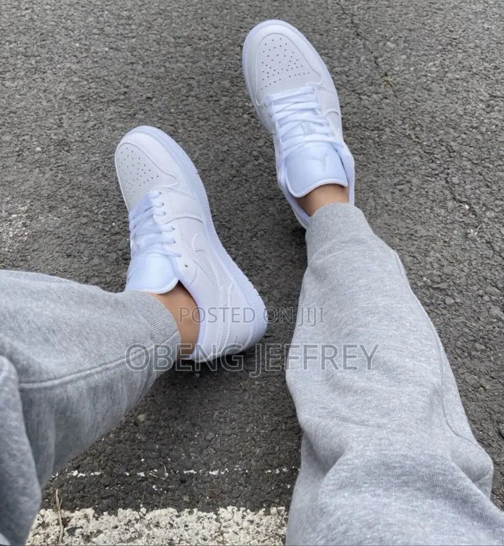 Original Nike Jordan 1 Low All White