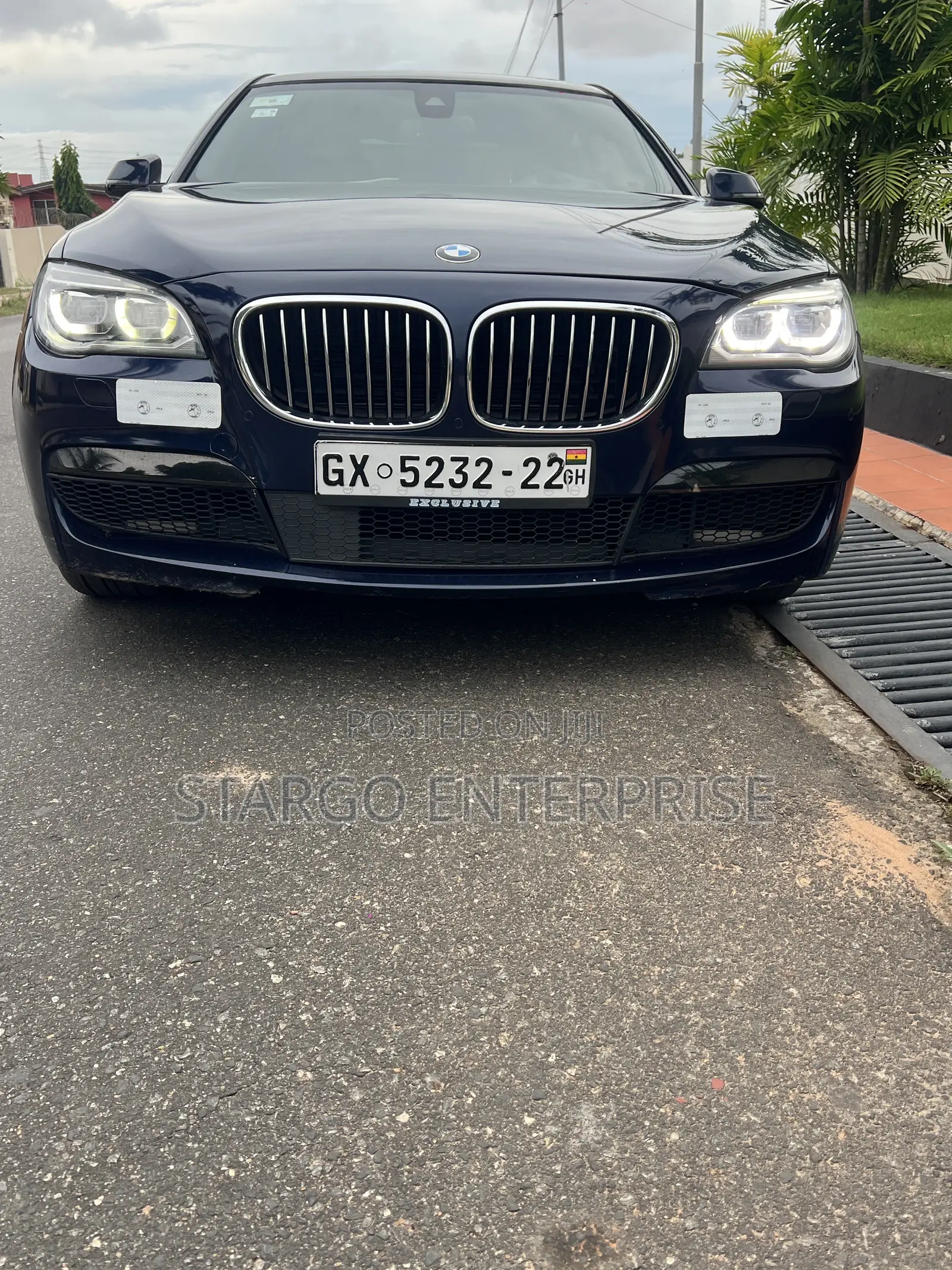BMW 7 Series 750Li 4dr Sedan (4.4L 8cyl Turbo 8A) 2015 Blue