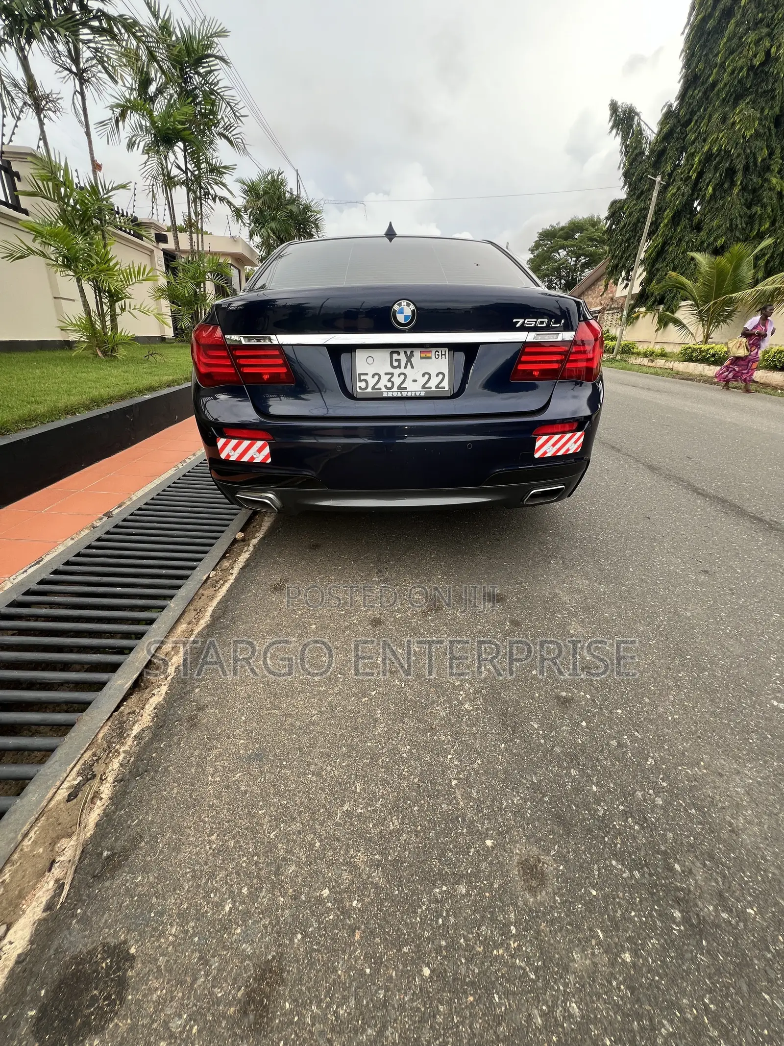 BMW 7 Series 750Li 4dr Sedan (4.4L 8cyl Turbo 8A) 2015 Blue