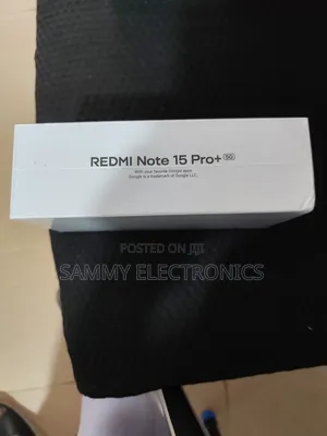 New Xiaomi Redmi Note 15 Pro+ 512 GB Black