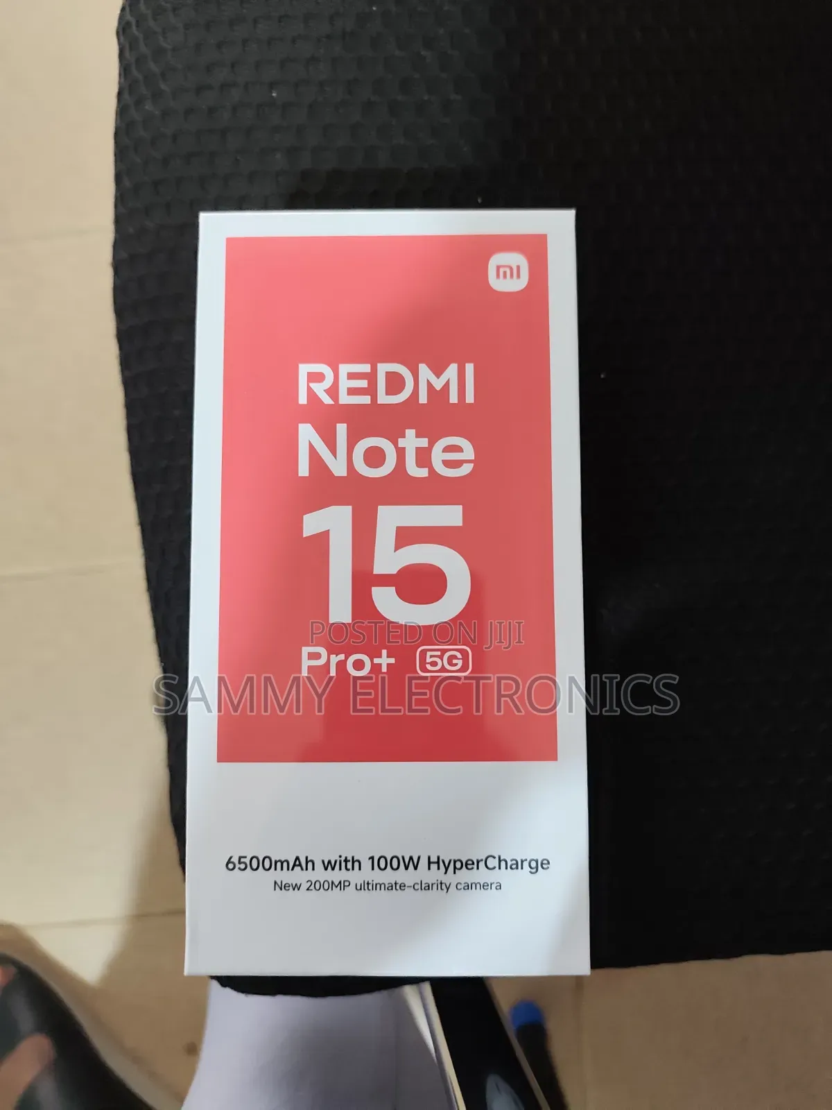 New Xiaomi Redmi Note 15 Pro+ 512 GB Black