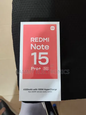 New Xiaomi Redmi Note 15 Pro+ 512 GB Black