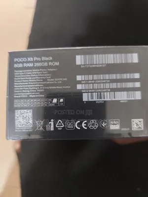 New Xiaomi Poco X8 Pro 256 GB Black