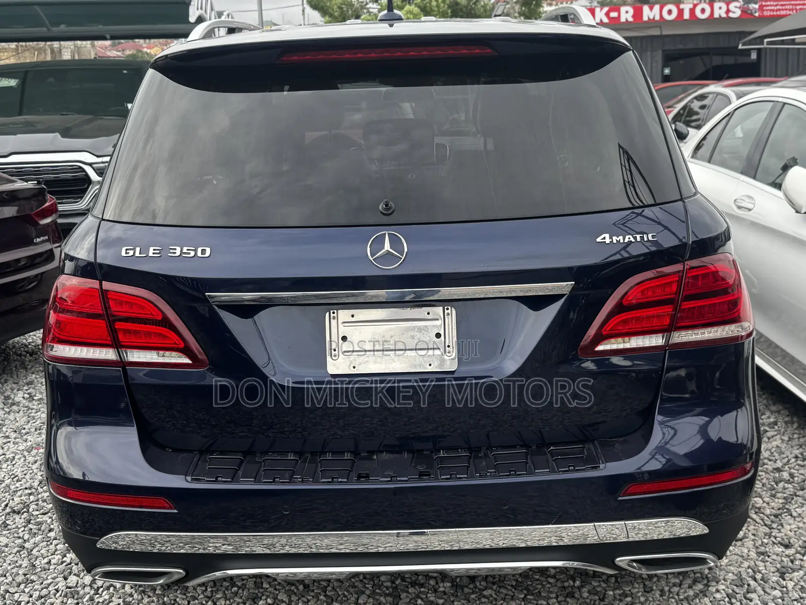 Mercedes-Benz GLE-Class GLE 350d 4MATIC 2017 Blue
