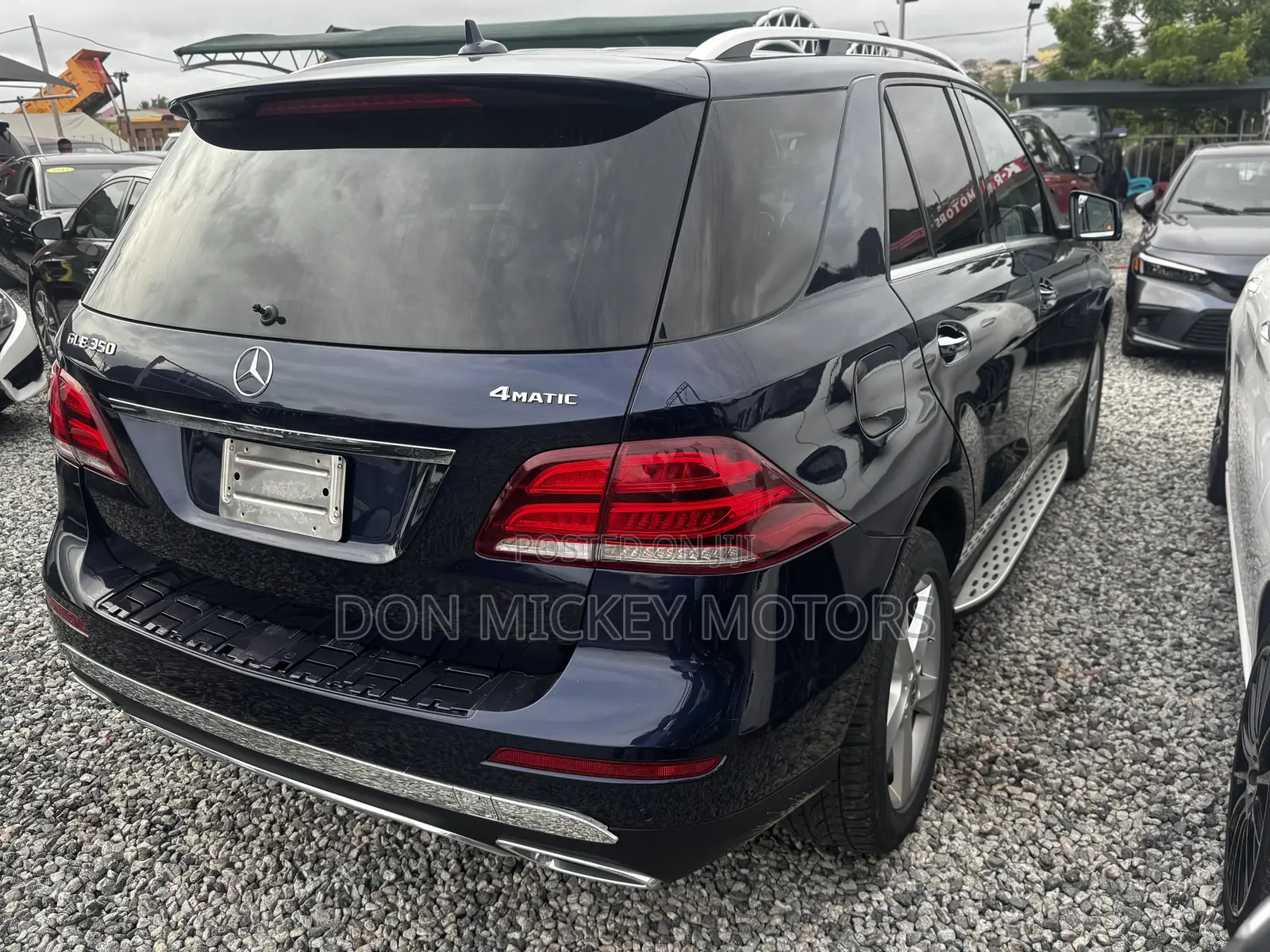 Mercedes-Benz GLE-Class GLE 350d 4MATIC 2017 Blue