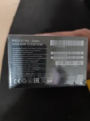 New Xiaomi Poco X7 Pro 512 GB Black