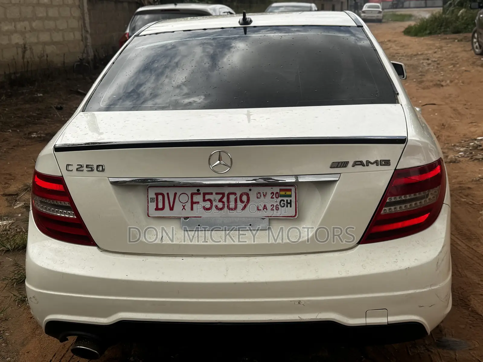 Mercedes-Benz C250 2013 White