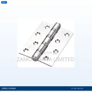 Fuxia Door Hinges 3.5x3 Inch X 2.5mm 2bb Satin Stainless - W01yw23103