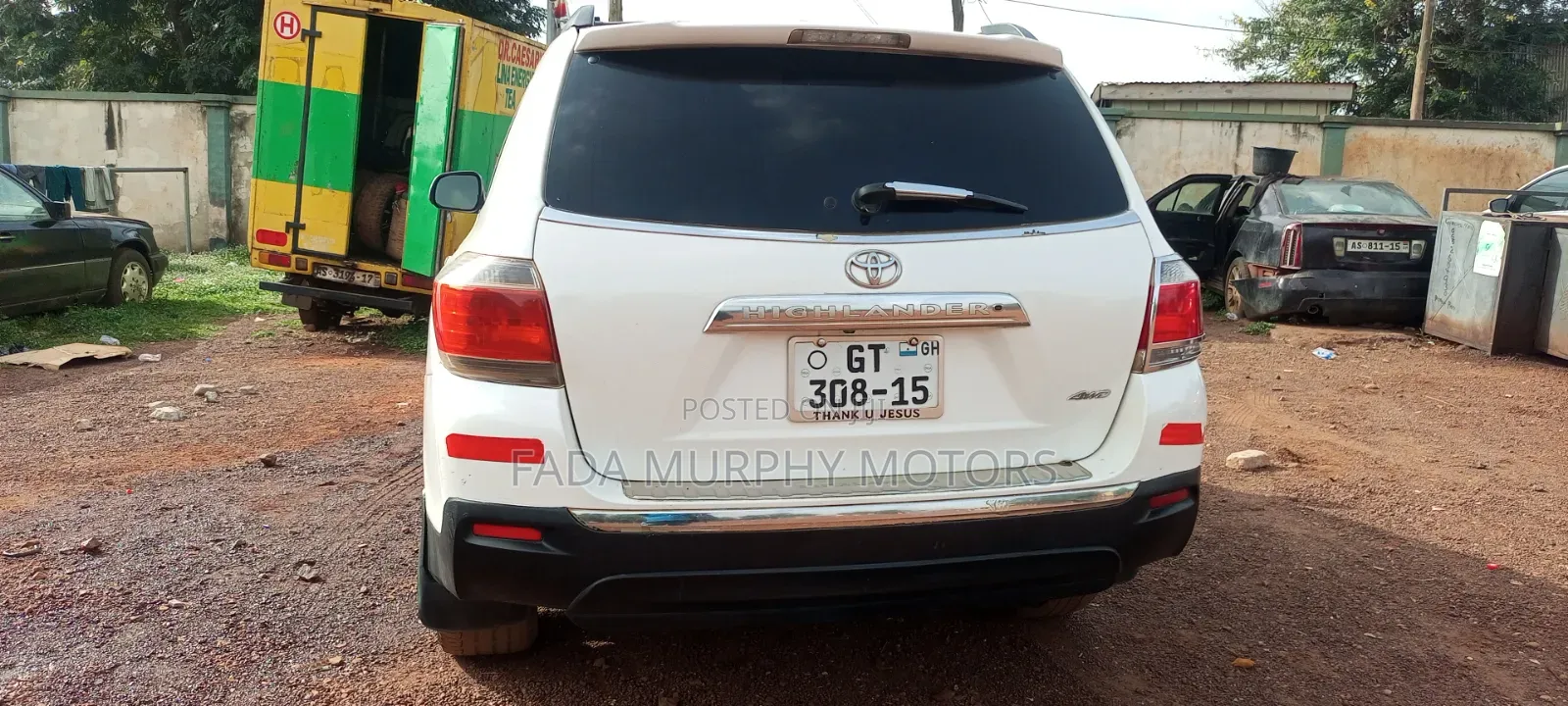 Toyota Highlander 2012 White