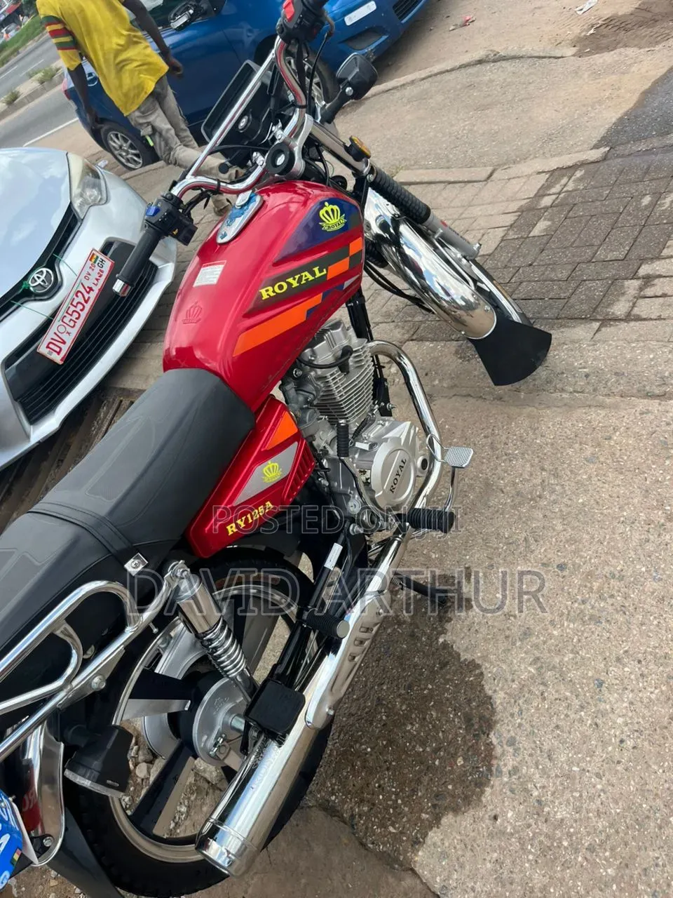 New Royal RY125 2026 Red