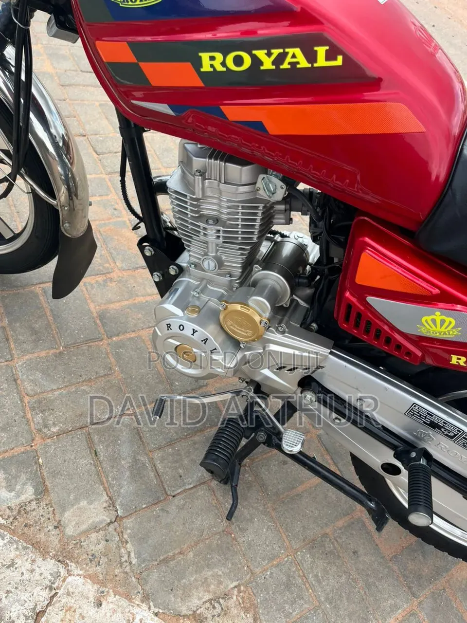 New Royal RY125 2026 Red