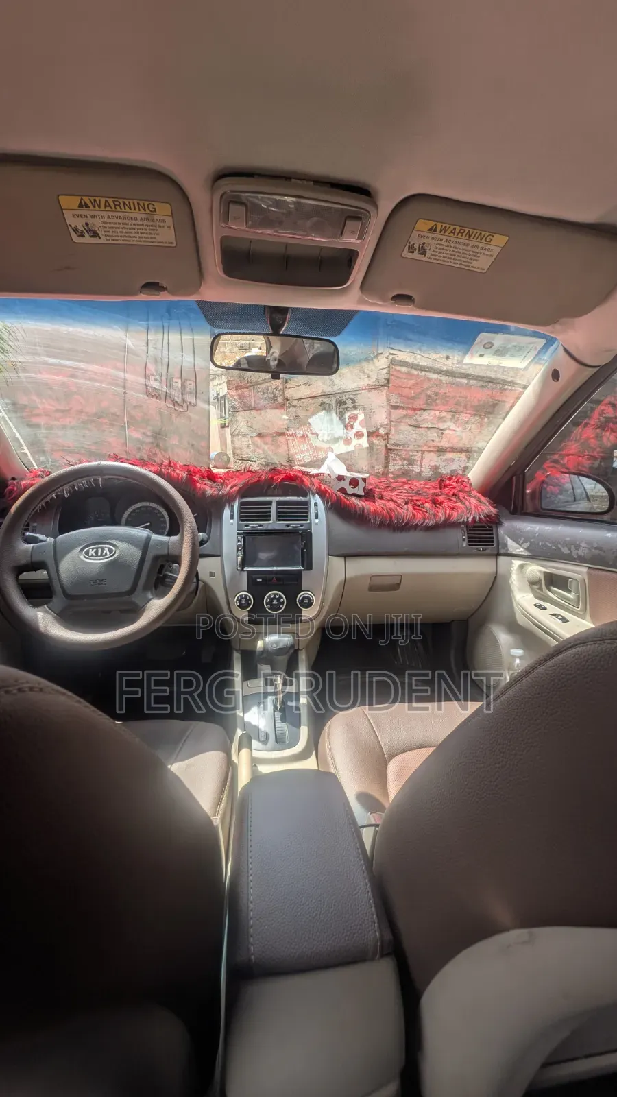 Kia Spectra 2.0 EX 2008 Red