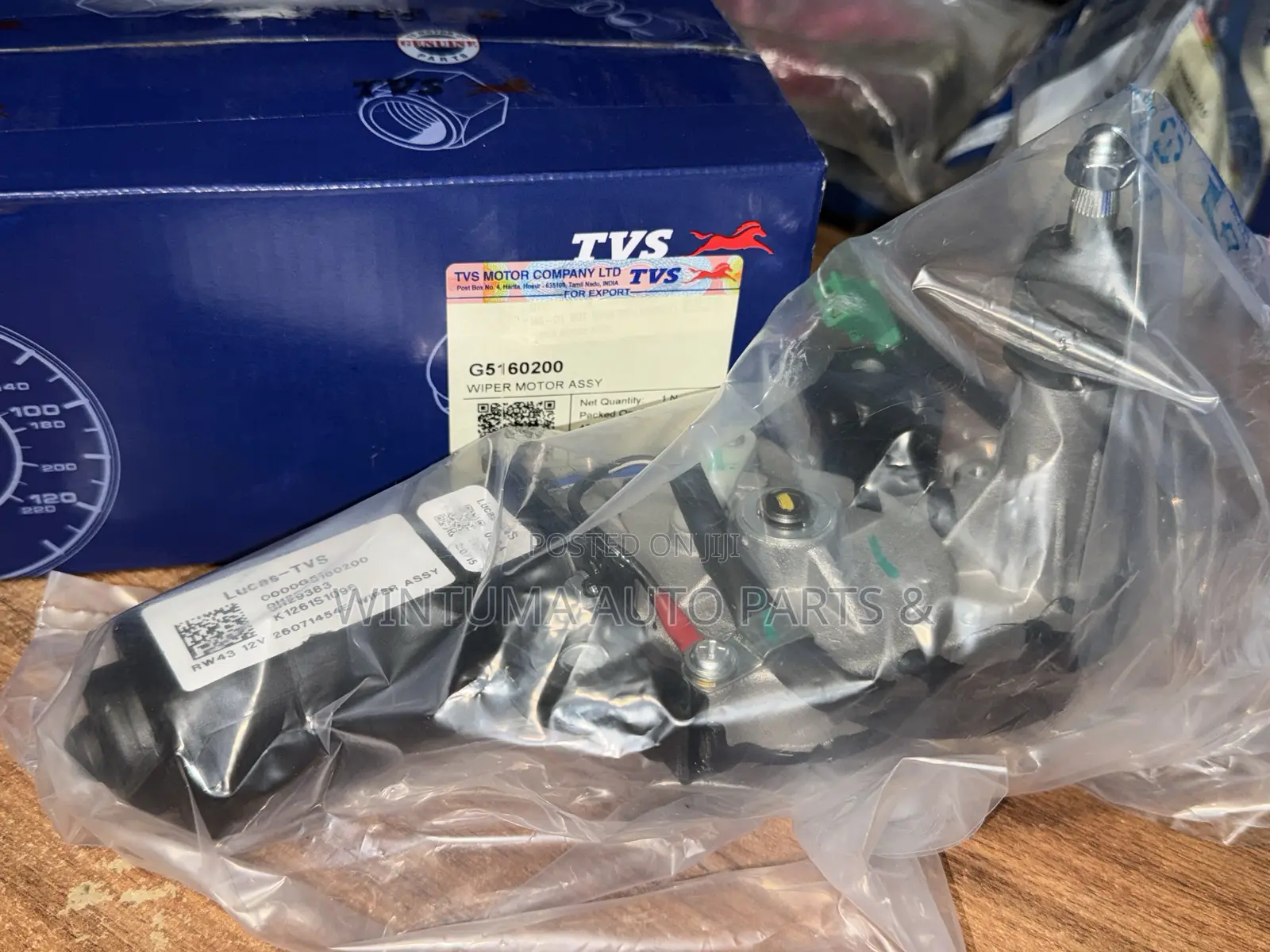 Wiper Motor for TVS King